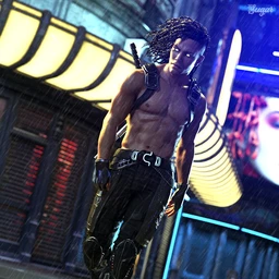 Rogue Hunter Poses for Genesis 8 Male