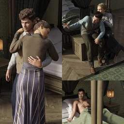 Rosemill Moor The Wait Poses for Genesis 8