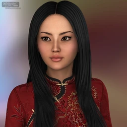 Roxanna Hair for Genesis 2 Female(s)