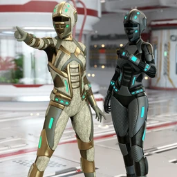 SciFi Angel Racer Textures