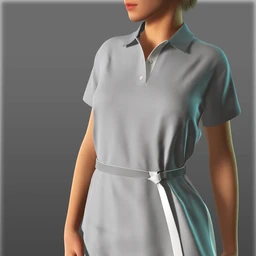 Short Sleeve Shirt Dresses for Genesis 2 Female(s)