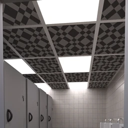 Simple Public Toilet And Pose