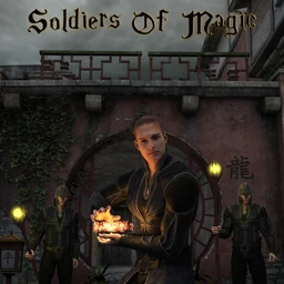 Soldiers of Magic – Serpio Poses for Genesis 2 Male(s)
