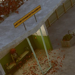 Soviet Bus Stop