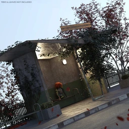 Soviet Bus Stop Forlorn