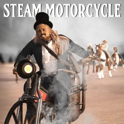 Steam Motorcycle