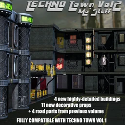 Techno Town Construction Set Vol 2