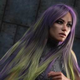 Texture Expansion for Turbulent Long Hair