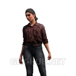 TLoU2 Dina for G8F The Farm Daz Outfit