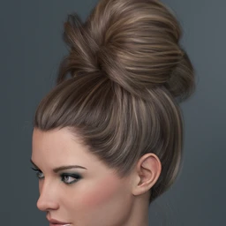 Top Updo for Genesis 3, 8, and 8.1 Females