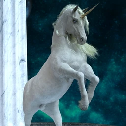 Unicorn Poses for Daz Horse 2