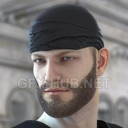 Unshaven Beard for Genesis