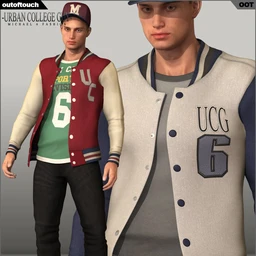 Urban College Guy Fashion for Genesis 2 Male(s)