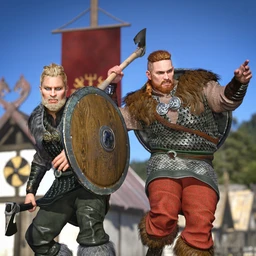 Viking Raider Outfit Textures