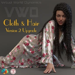 VWD Cloth and Hair – Version 2 – Upgrade Version