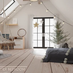 Winter Bedroom