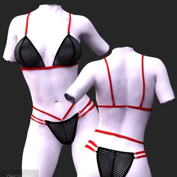 X-Fashion Eva Lingerie for Genesis 8 Female(s)