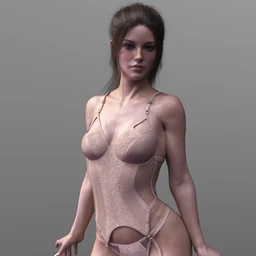 X-Fashion Wild Lace Lingerie Set Genesis 8 Female(s)