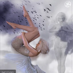 Z Angel From Above – Poses for Genesis 8 Female & Victoria 8