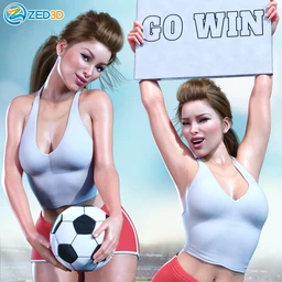 Z Cheerleader Shape and Pose Mega Set