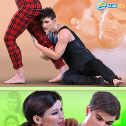 Z Clingy and Needy Poses for Genesis 3 and 8