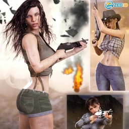 Z Multiform Shotgun Prop and Pose Mega Set