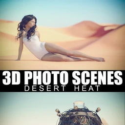 3D Photo Scenes – Desert Heat