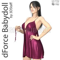 3DStaff dForce Babydoll