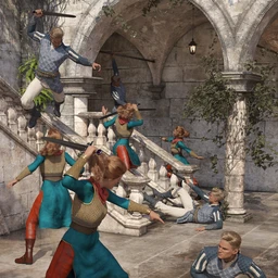 A Tale from the Atrium Poses for Genesis 8.1