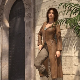 Adventure Hunter Outfit for Genesis 8 and 8.1 Females