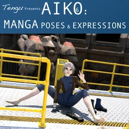 Aiko 6 – Manga Poses & Expressions