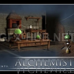 Alchemist Lab (Poser & Vue)