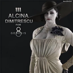 Alcina Dimitrescu for Genesis 8 and 8.1 Female