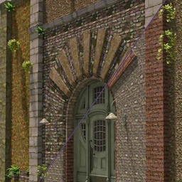 Ancient Stones- Mossy Walls