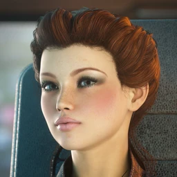 Augusta Hair for Genesis, Genesis 2 Female(s)