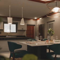 Avil Kitchen Dining Room