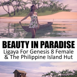 Beauty In Paradise – Ligaya And The Philippine Island Hut – Genesis 8 Female