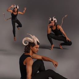 Bedeviled Poses for Torment 8.1 and Genesis 8.1 Male