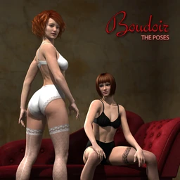 Boudoir Poses for V6 and Genesis 2 Female