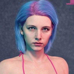 Caprica HD with HD Expressions for Genesis 8.1 Female