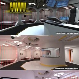 Colony Brig for Poser and DS