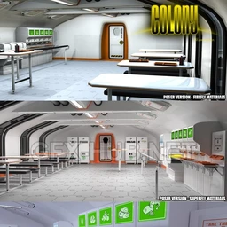 Colony MH Block for Poser and DS