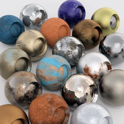 Corroded Metals for Iray