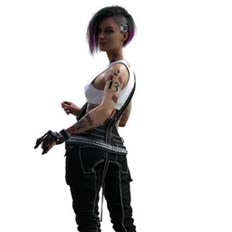 Cyberpunk 2077 Judy Alvarez In Daz G8F