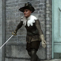 Dartagnan Poses for Genesis 8 Male