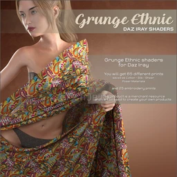 Daz Iray – Ethnic Silks