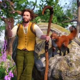 dForce Bally Bounderfoot for Genesis 8 and 8.1 Males