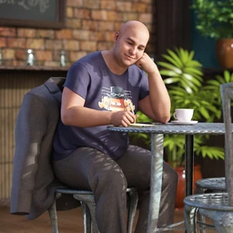 dForce Casual Suit for Genesis 8.1 Males