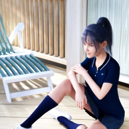 dForce Everyday Polo Style Outfit for Genesis8 Females