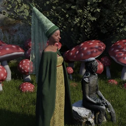 dForce Fairy Tale Dress for Genesis 8 Female(s)